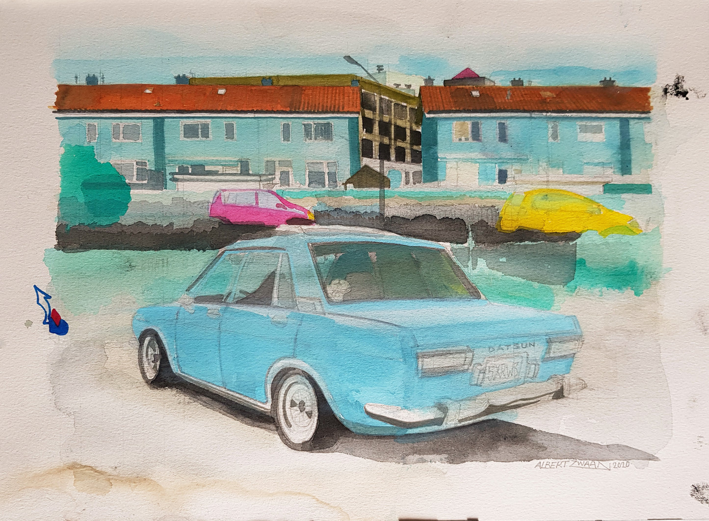 Albert Zwaan (1969) - Vogelbuurt & Datsun 510