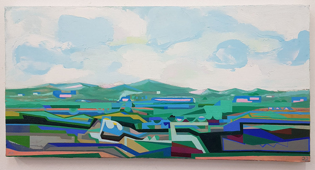 Albert Zwaan (1969) - Hilly Landscape