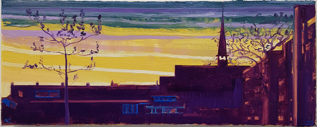Albert Zwaan (1969) - Juliana Church In Backlight