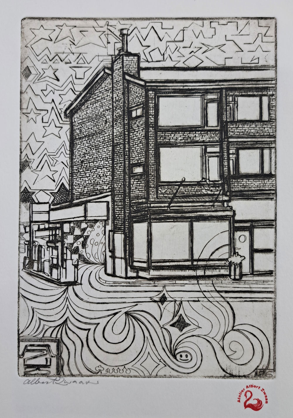 Het onbemande tankstation