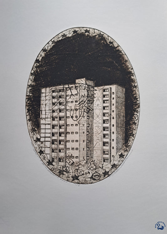 Albert Zwaan (1969) - Residential Tower - State 8, Impression 1