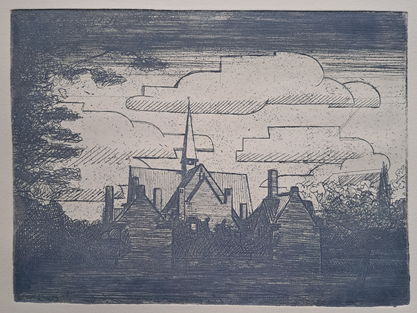 Julianakerk nog voor de Felix Te Cat kop