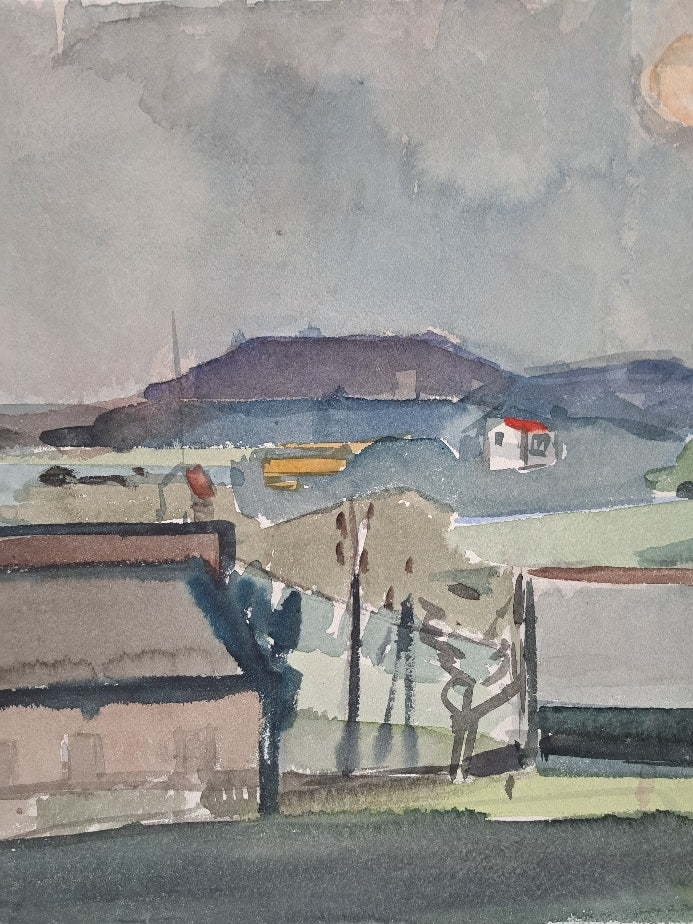 Otto B. De Kat - Landschap met fabrieken