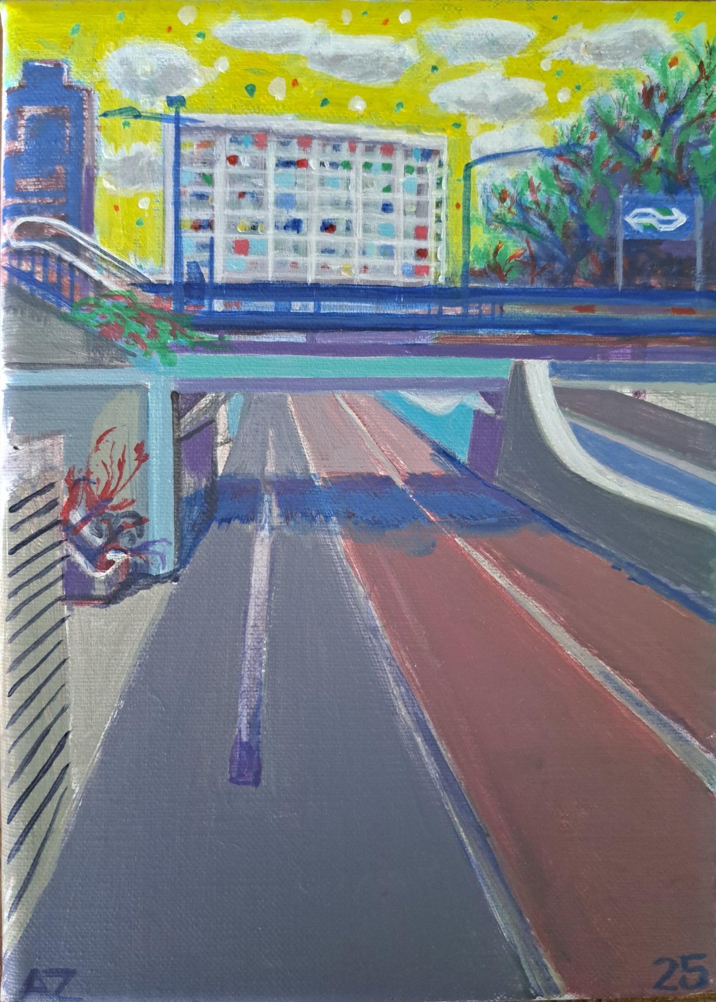 Albert Zwaan (1969) - Building Zephyr, Dordrecht Holland