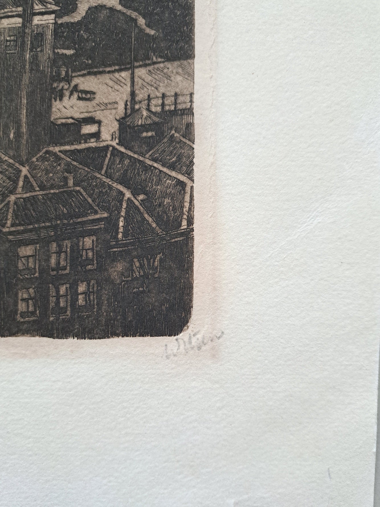 Willem Witsen - Zicht op de havens van Dordrecht, in spiegelbeeld