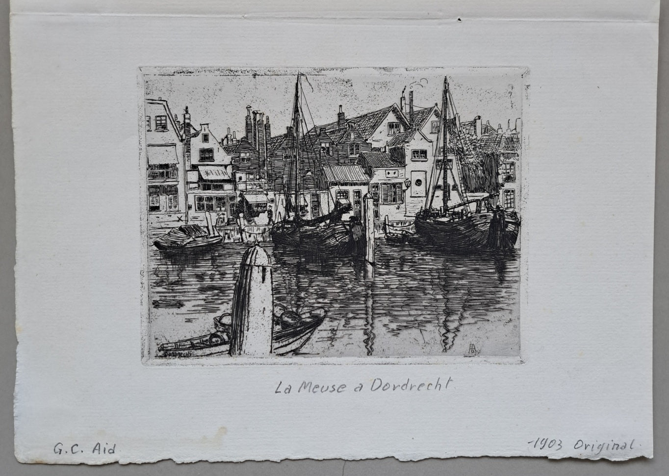 George Charles Aid - De Taankade in Dordrecht