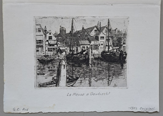 George Charles Aid - De Taankade in Dordrecht
