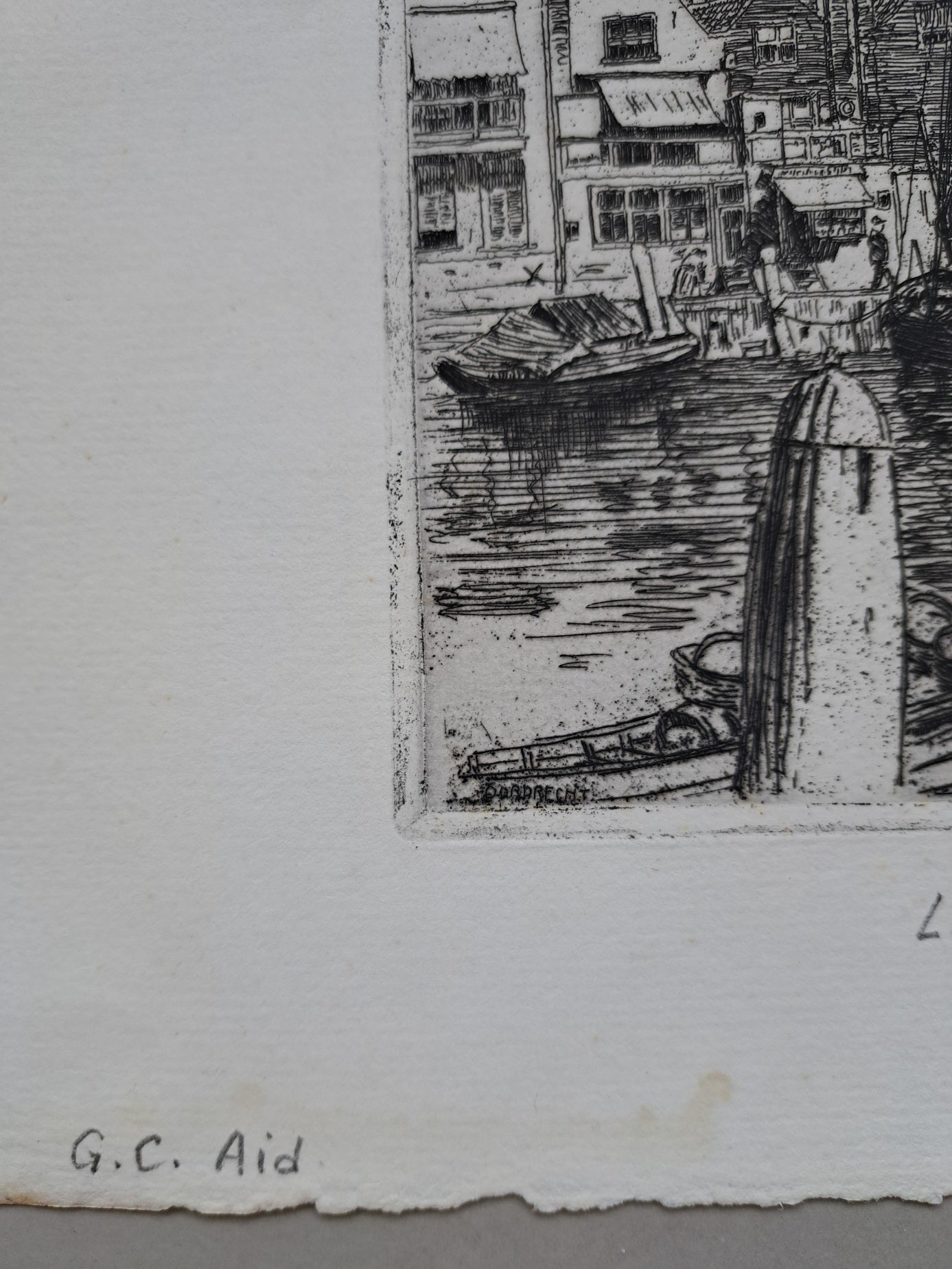 George Charles Aid - De Taankade in Dordrecht