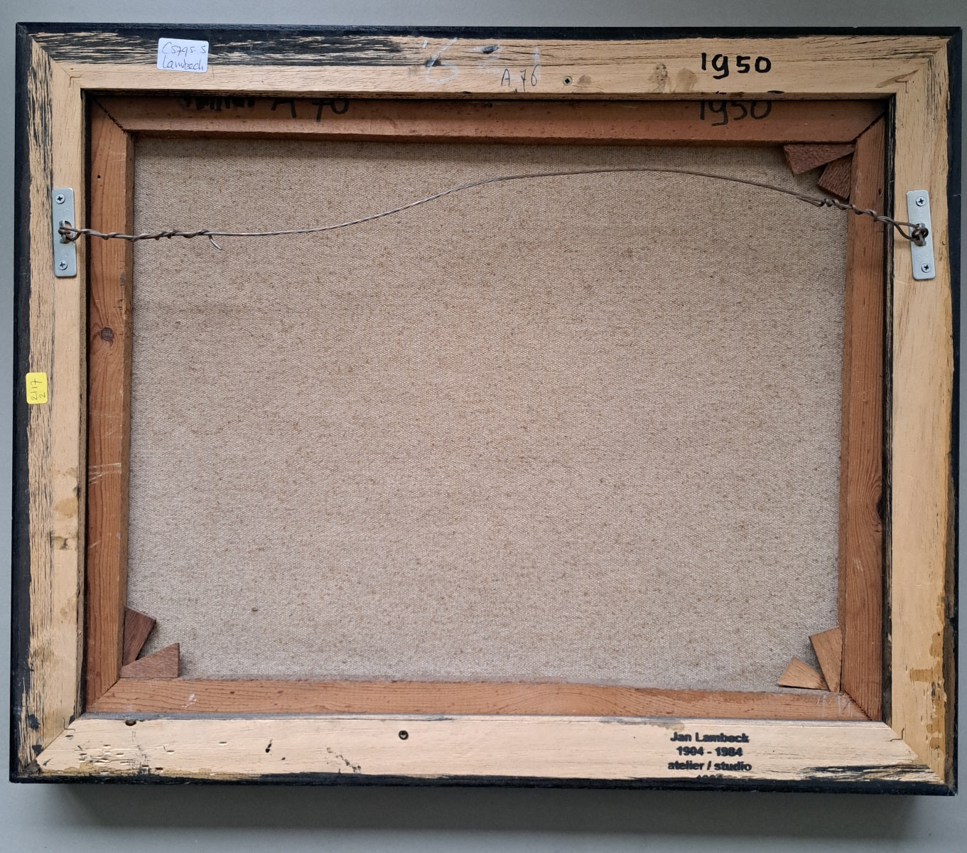 Jan Harmannus Lambeck (1904-1984)