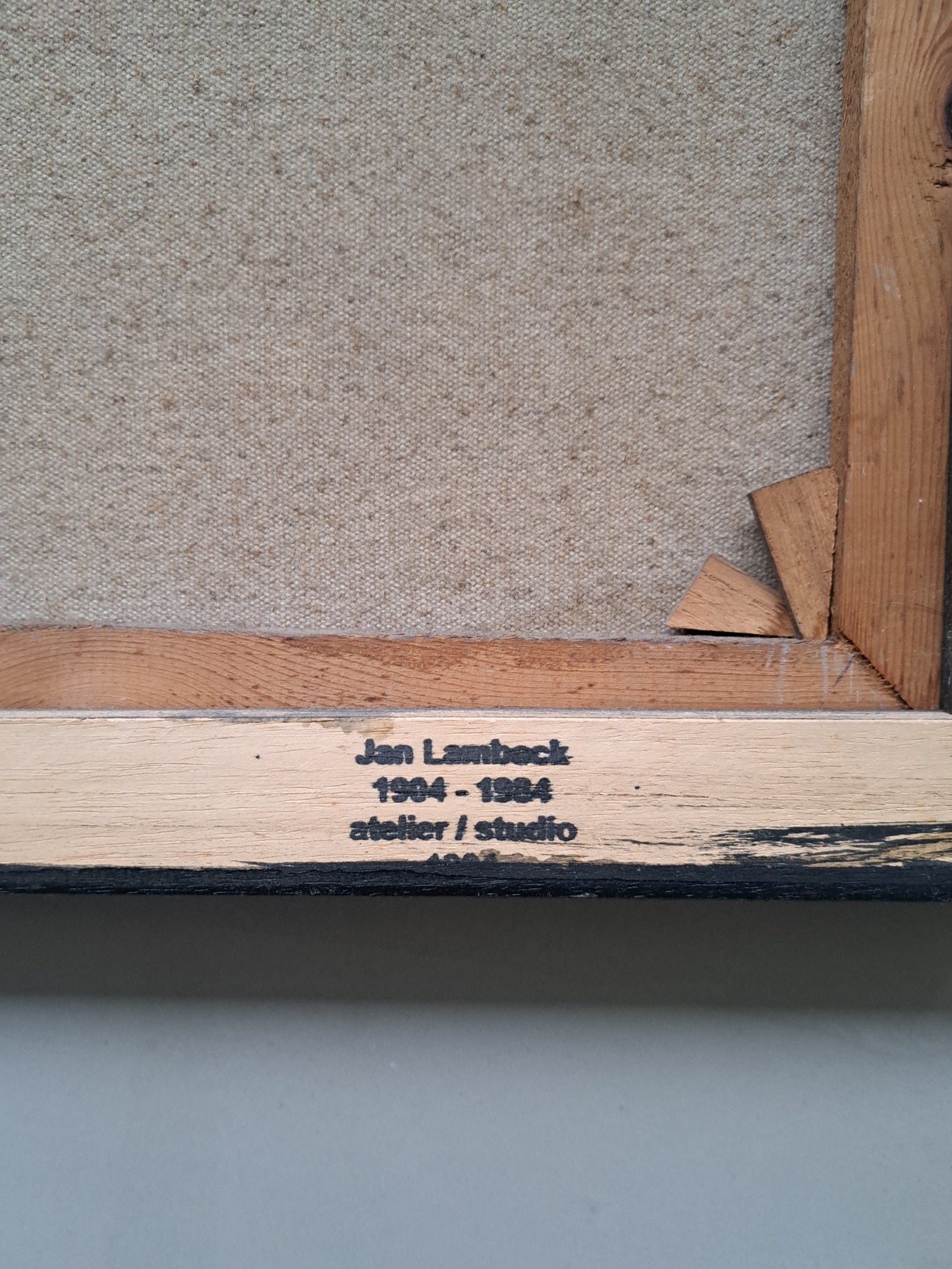 Jan Harmannus Lambeck (1904-1984)