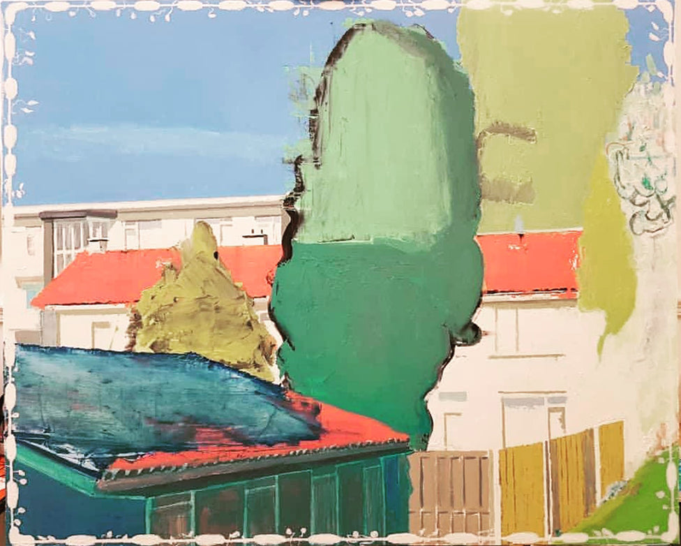 Albert Zwaan (1969) - Houses In The Vogelbuurt, Dordrecht