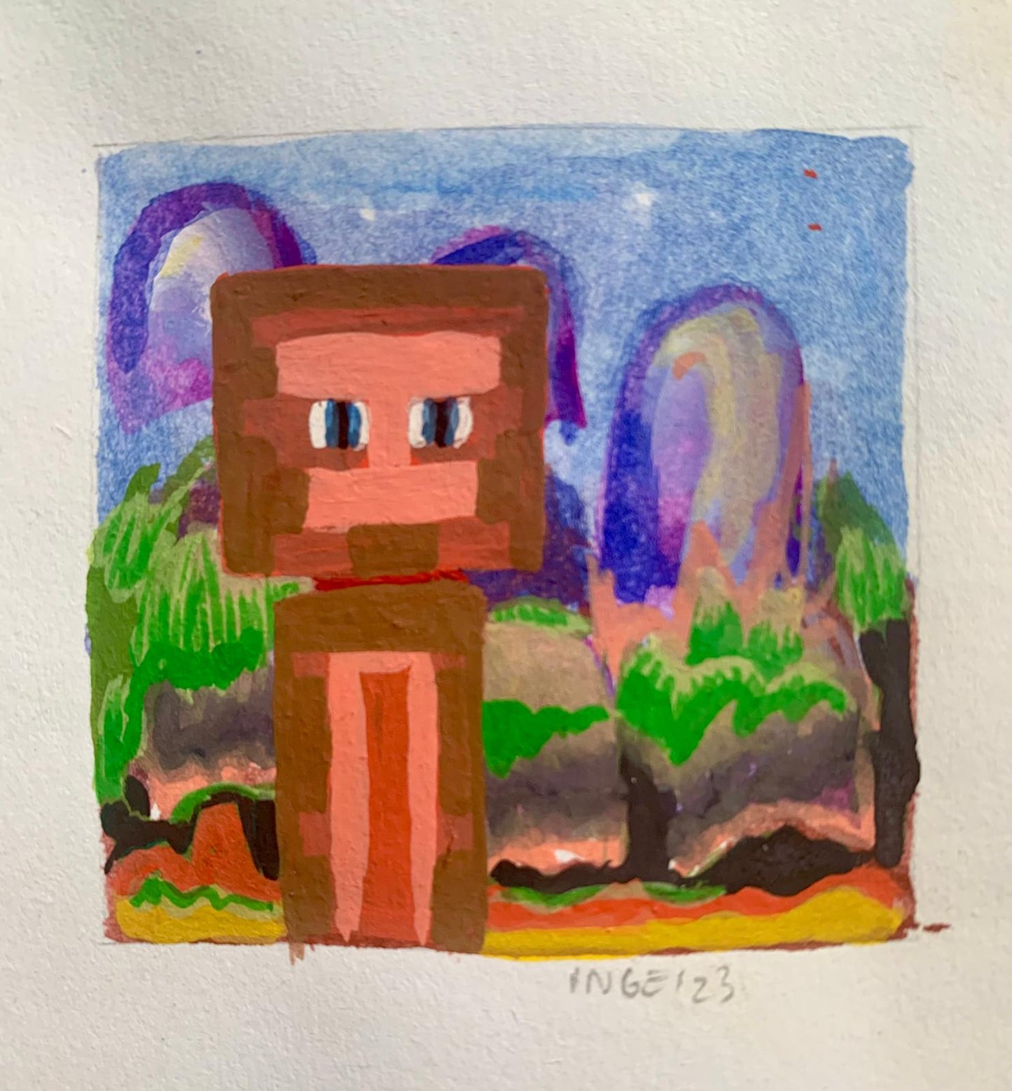 Inge Dijkslag - Minecraft Creature 2