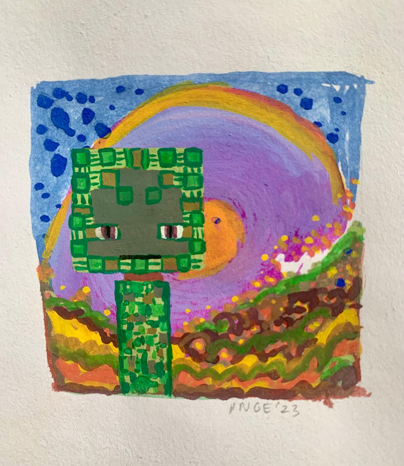 Inge Dijkslag - Minecraft Creature 3