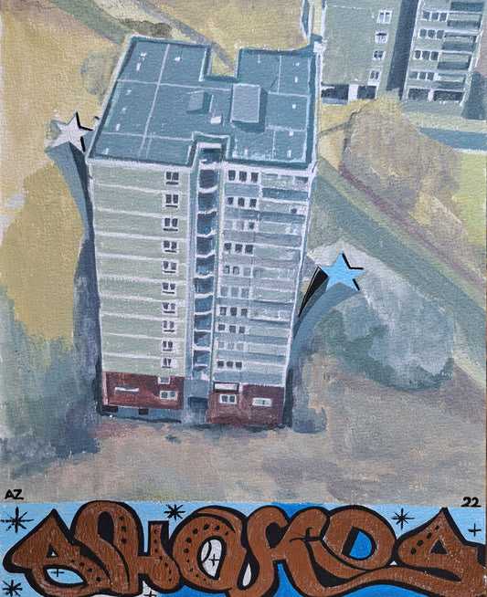 Albert Zwaan (1969) - Suburban Trash Graff 1