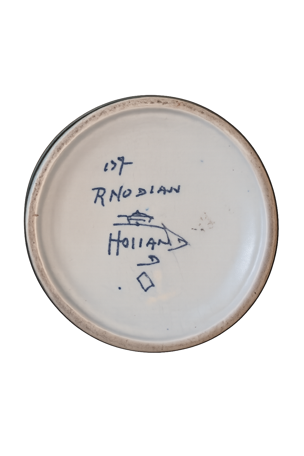 Plateelbakkerij Zuid-Holland - Vase - Model No. 137 - Rhodian Decor