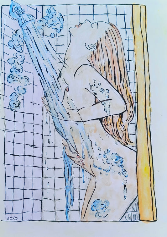 Annabelle van Groesen - Comic Girls / Showering