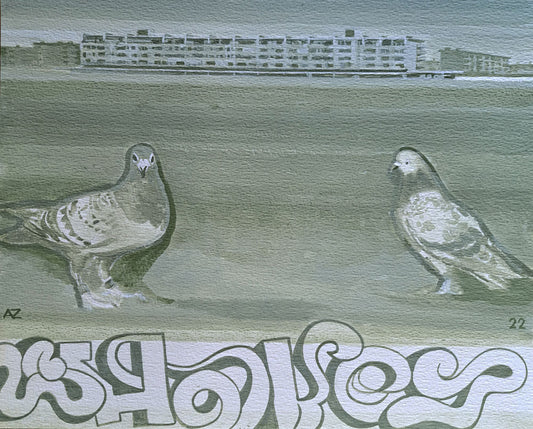Albert Zwaan (1969) - Suburban Trash Graff 2