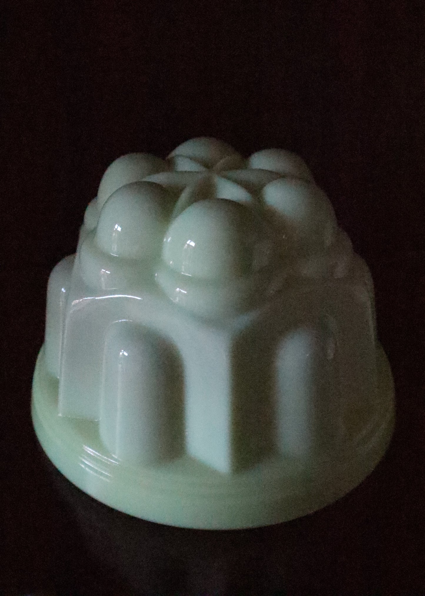 Andries Copier - Colopal Pudding Mold With Star - Leerdam Glass Factory - C. 1935