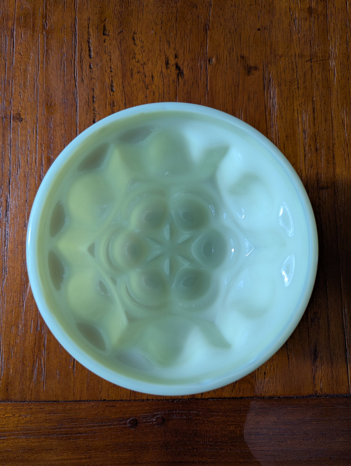 Andries Copier - Colopal Pudding Mold With Star - Leerdam Glass Factory - C. 1935