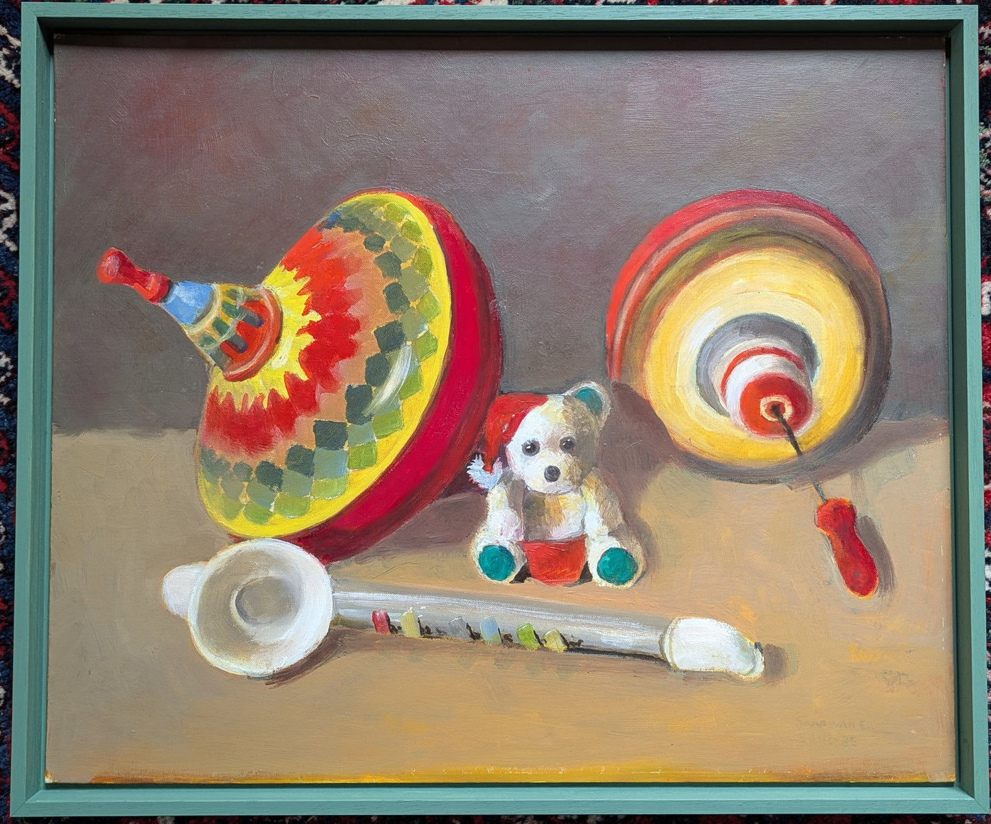 Jaap van Ek (1947) - Still Life With Toys