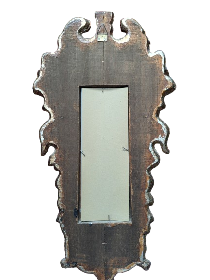 Italian Florentine Mirror with Winged Mermaids