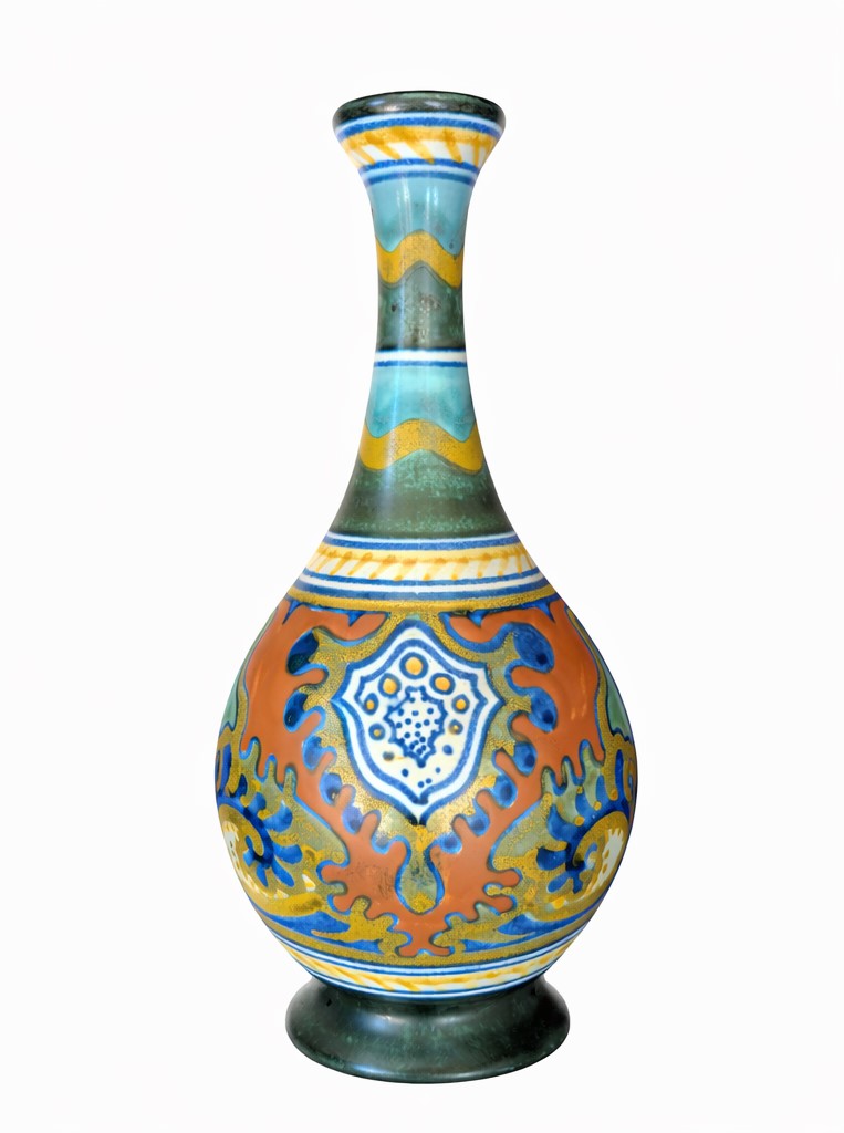 Plateelbakkerij Zuid-Holland - Vase - Model No. 137 - Rhodian Decor